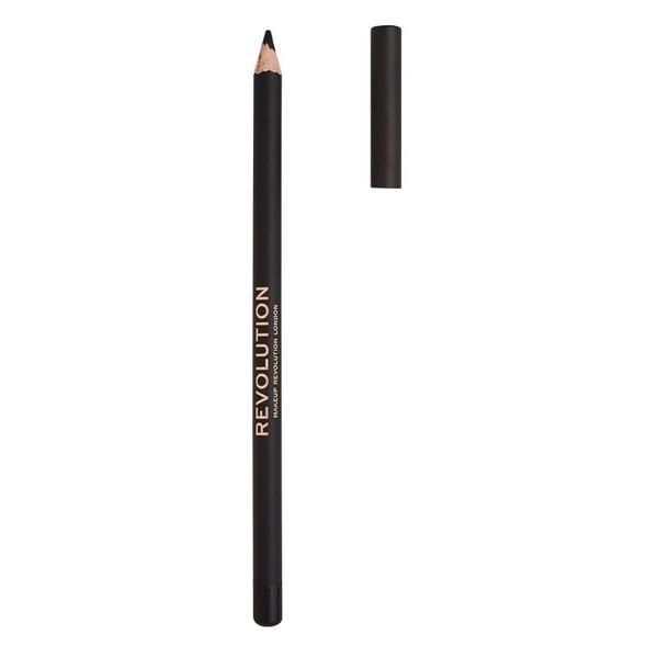 Makeup Revolution Молив за очи - Makeup Revolution Kohl Eyeliner, черен, 1 бр