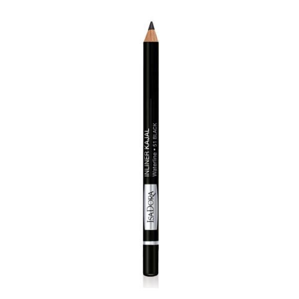 Isadora Молив за околоочен контур - Inliner Kajal Waterline, номер 51 Indian Black, Isadora