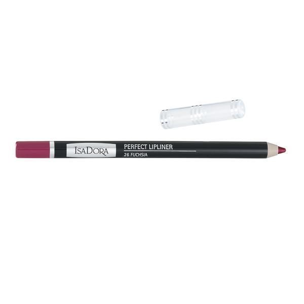 Isadora Молив за устни - Perfect Lipliner, № 26 Fuchsia, Isadora