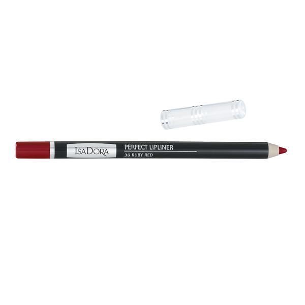 Isadora Молив за устни - Perfect Lipliner, № 36 Ruby Red, Isadora