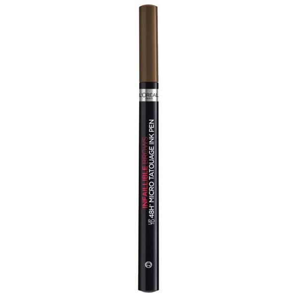 L'Oreal Paris Молив за вежди - L&#039;Oreal Paris Micro Tatouage Unbelieva Brow, нюанс 3.0 Brunette, 5 гр