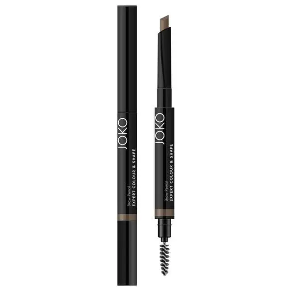 Joko Молив за вежди с четка - Joko Brow Pencil Expert Colour &amp; Shape, нюанс #5, 5 гр