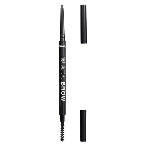 Revolution Молив за вежди с четка - Makeup Revolution Relove Blade Brow Pencil, нюанс Dark Brown, 0.1 гр