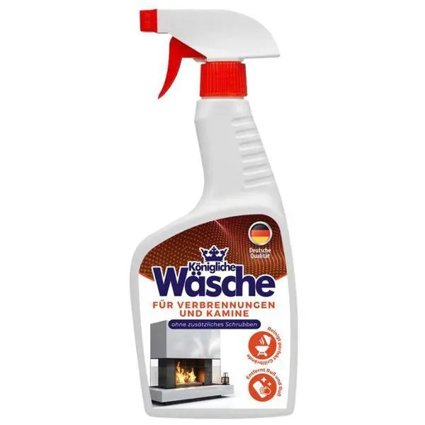 Konigliche Wasche Мощен обезмаслител за камини, скари и абсорбатори - Konigliche Wasche fur Verbrennungen und Kamine, 500 мл