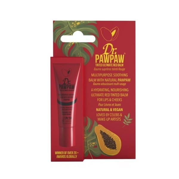 Dr Paw Paw Мултифункционален балсам - Dr PawPaw Nuanta Red, 10 мл