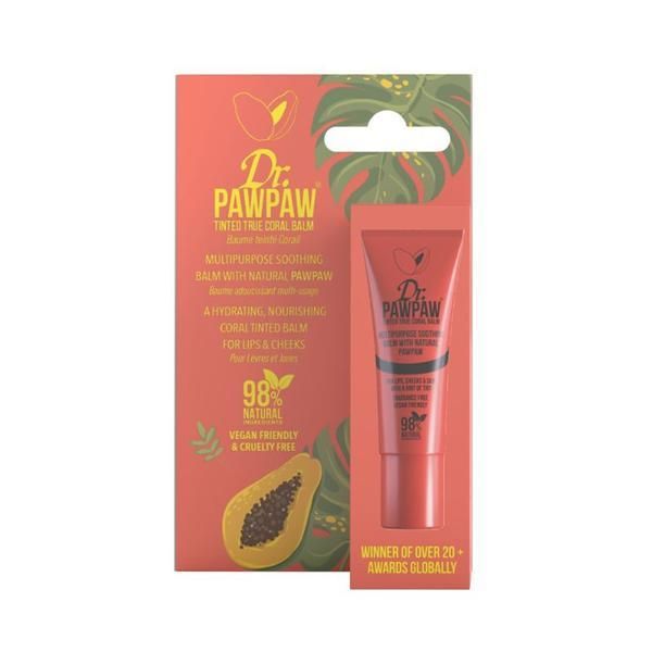 Dr Paw Paw Мултифункционален балсам - Dr PawPaw нюанс True Coral, 10 мл