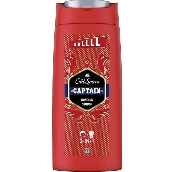 Old Spice Мъжки душ гел и шампоан - Old Spice Captain , 675 мл