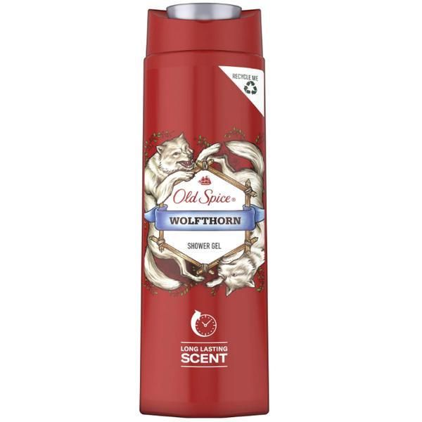 Old Spice Мъжки душ гел - Old Spice Wolfthorn, 400 мл