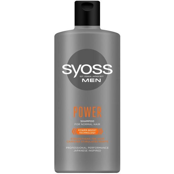 Syoss Мъжки шампоан за нормална коса Syoss Men Professional, 440 мл