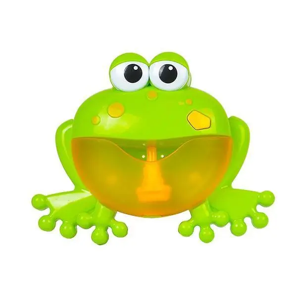 Easy Care Baby Музикална играчка Жаба, правеща сапунени мехурчета - Easycare Baby Bubble Frog Clean and Fun, 18 месеца +, 1 бр