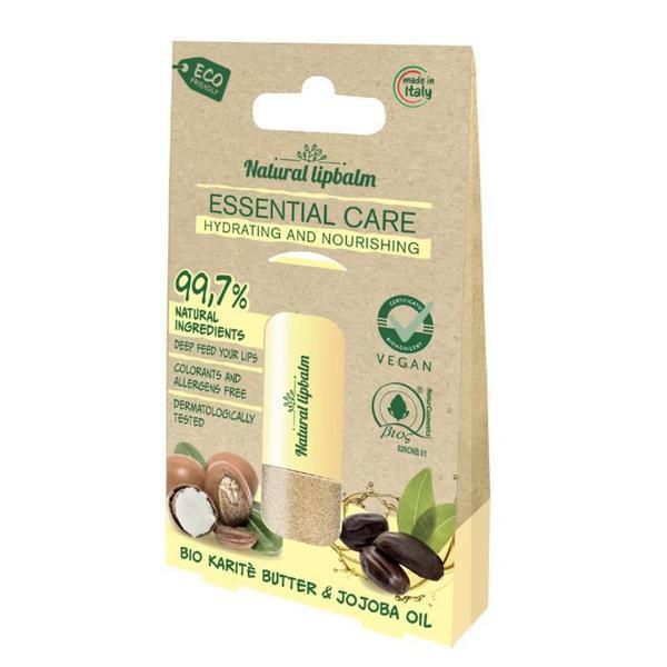 Eurosirel Натурален балсам за устни с масло от ший и масло от жожоба - Eurosirel, 5,5 мл