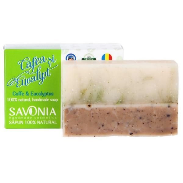 Savonia Натурален сапун с кафе и евкалипт Savonia, 90г