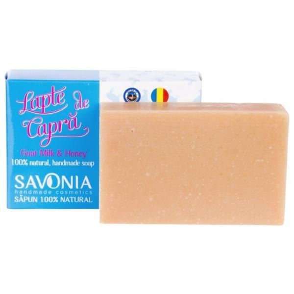Savonia Натурален сапун с козе мляко и мед Savonia, 90г