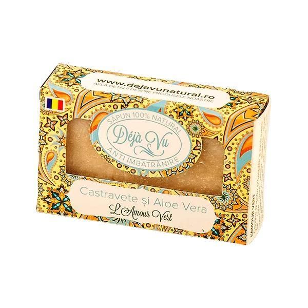 Deja Vu Натурален сапун с краставица и алое вера Deja Vu, 90г