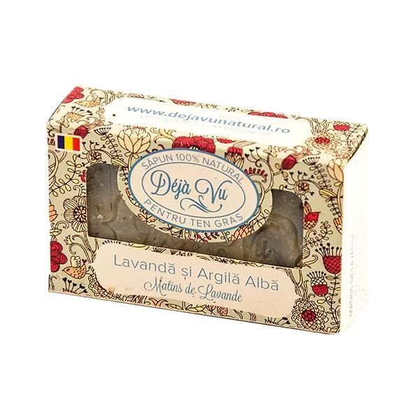 Deja Vu Натурален сапун с лавандула и глина Alba Deja Vu, 90г