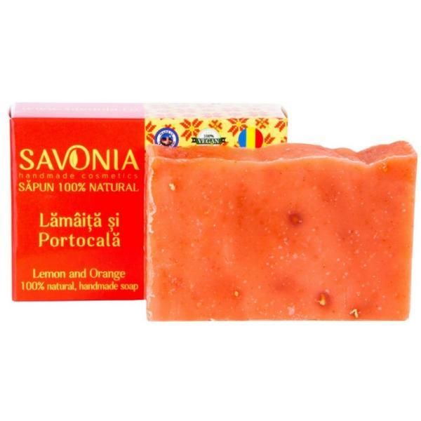 Savonia Натурален сапун с лимон и портокал Savonia, 90г