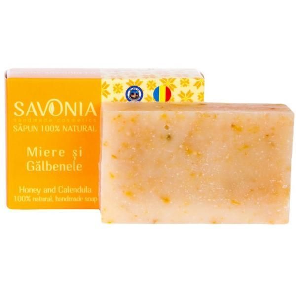 Savonia Натурален сапун с мед и невен Savonia, 90г