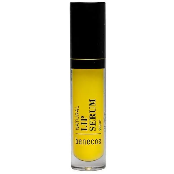 Benecos Натурален серум за устни с хиалуронова киселина и невен - Benecos Natural Lip Serum, 4.8 мл