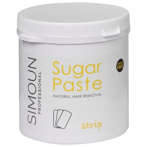 Simoun Натурален захарен восък за епилация с ленти - Simoun Sugar Paste Natural Hair Epilation, 1000 гр