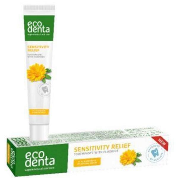 Ecodenta Натурална паста за зъби с екстракт от невен за чувствителни зъби Ecodenta, 75 мл