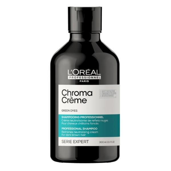 L'oreal Professionnel Неутрализиращ шампоан - L&#039;oreal Professionnel Series Expret Chroma Creme Green Dyes, 300 мл