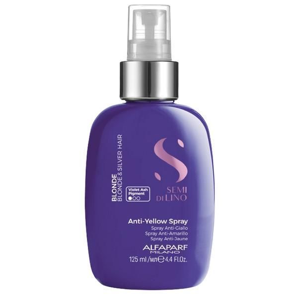 Alfaparf Milano Неутрализиращ спрей за жълти тонове - Alfaparf Milano Semi di Lino, 125 мл