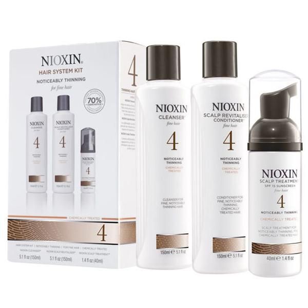 Nioxin Nioxin &ndash; Пълен пакет System 4 за коса със забележителна склонност към тънка, фина и боядисана