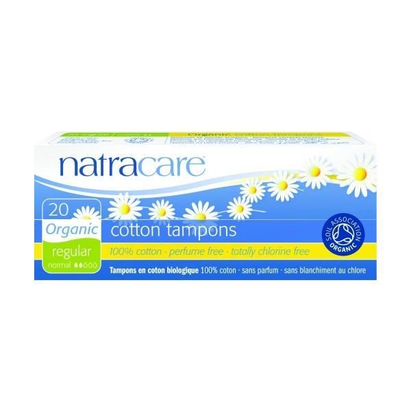 Natracare Нормални Дамски Тампони Natracare, 20 бр