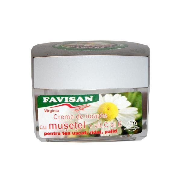 Favisan Нощен крем с лайка Virginia Favisan, 40мл