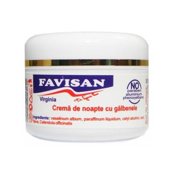Favisan Нощен крем с невени Virginia Favisan, 30мл
