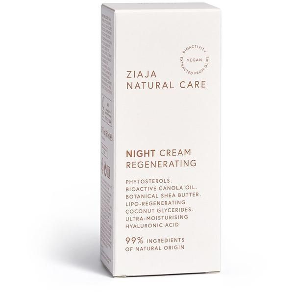 Ziaja Нощен крем - Ziaja Natural Care Night Cream Regenerating, 50 мл
