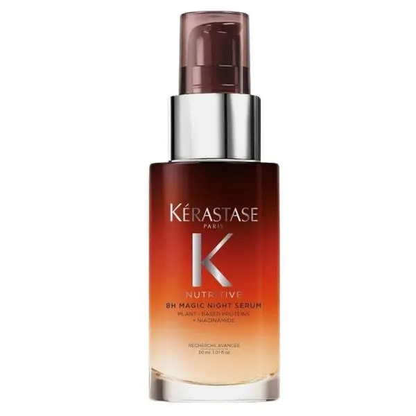 Kerastase Нощен серум за увредена и чуплива коса** - Kerastase Nutritive 8H Magic Night Serum, 30 мл