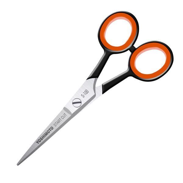 Yoshimoto Ножици за мустаци Star Cut Yoshimoto, 4,5 инча