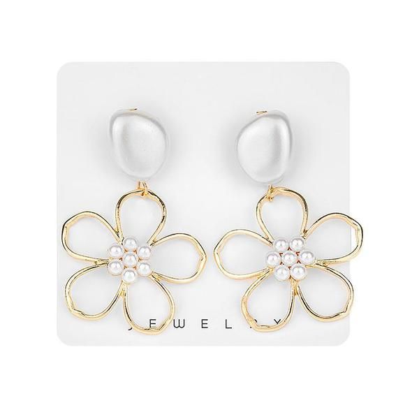 Lucy Style 2000 Обеци Bianca Floare - Lucy Style 2000 Lady1002, 1 чифт