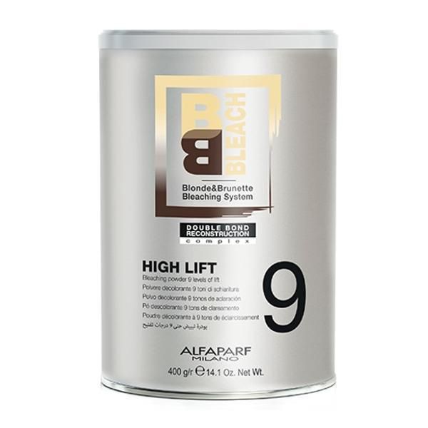 Alfaparf Milano Обезцветяваща пудра 9 Нюанса - Alfaparf Milano BB Bleach High Lift Bleaching Powder 9 Levels of Lift, 400г