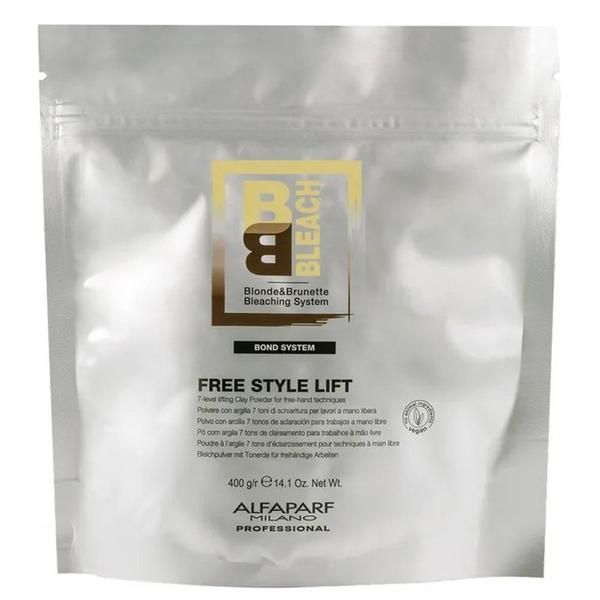 Alfaparf Milano Обезцветяваща пудра за свободни техники - Alfaparf Milano BB Bleach Free Style Lift Bleaching Powder, 400г