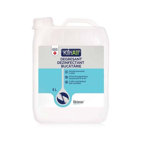 Klintensiv Обезмаслител Дезинфектант за кухня - Klintensiv KlinAll, 5000 мл
