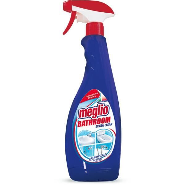 Meglio Обезмаслител спрей за баня - Meglio Bathroom Extra Clean, 750 мл