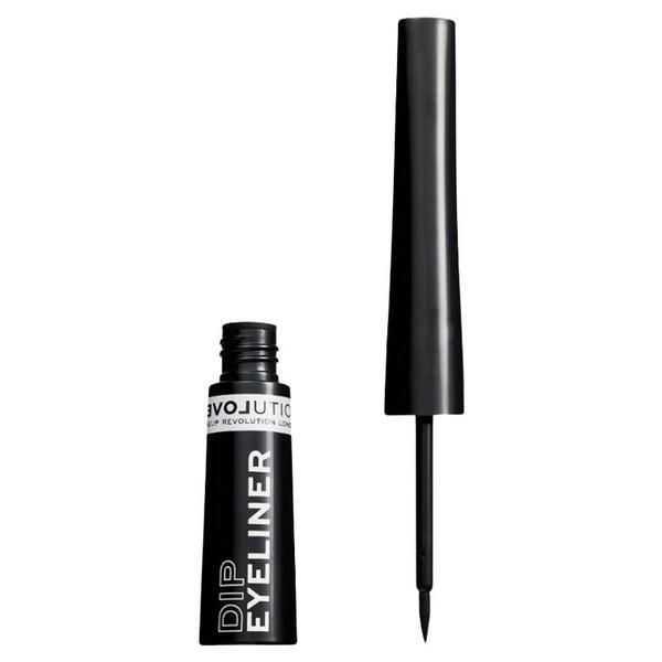 Revolution Очна линия - Makeup Revolution Relove Dip Eyeliner, черна, 1 бр