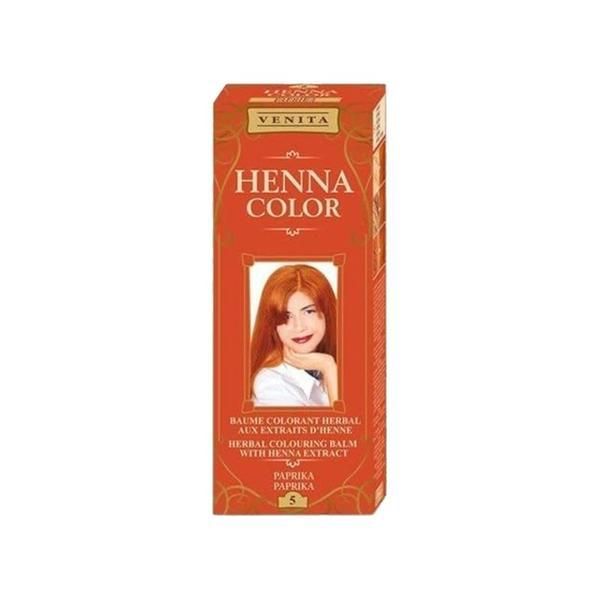 Henna Sonia Оцветяващ балсам с екстракт от къна Color Venita, Henna Sonia, No. 5 Paprika, 75 мл