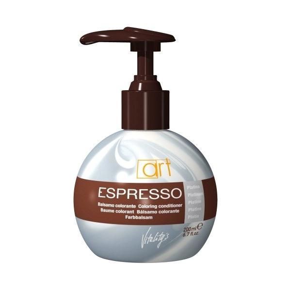 Vitality's Оцветяващ балсам - Vitality's Espresso Art Colouring Conditioner - Platinum, 200мл