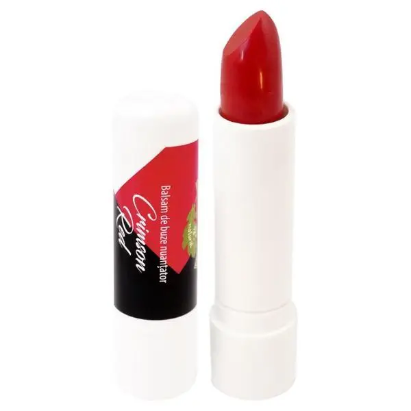 Manicos Оцветяващ балсам за устни с хиалуронова киселина, лецитин и слез Great Crimson Red Green от Nature, Manicos, 4,8 гр