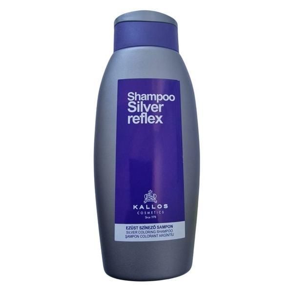 Kallos Оцветяващ шампоан Сребро - Kallos Silver Reflex Shampoo 350мл