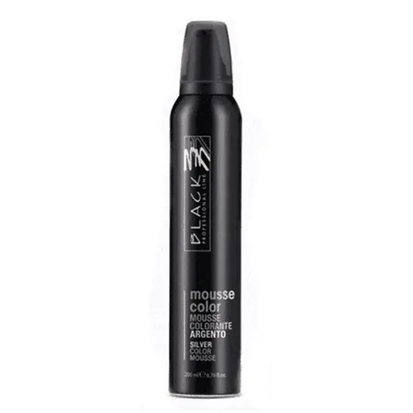 Black Professional Line Оцветяваща пяна - Black Professional Line Mousse Color Protective Colouring Mousse Silver, 200мл