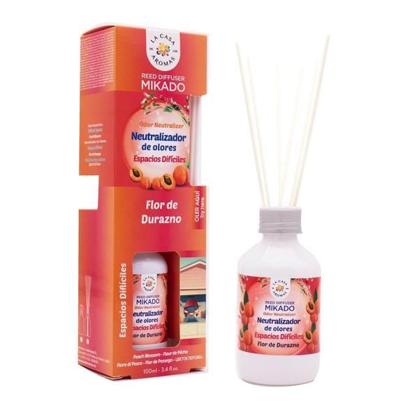 Mikado Одорант за стая Mikado Sticks and Peach Aroma Cleanser Mikado, 100 мл