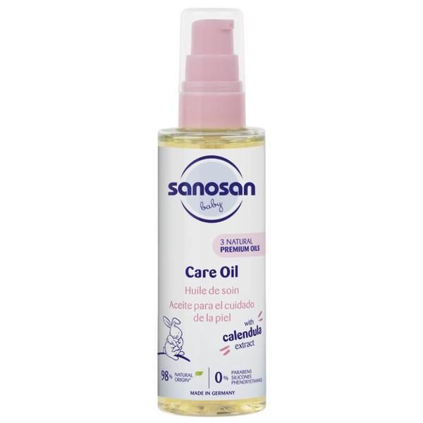 Sanosan Олио за грижа на детска кожа - Sanosan Care Oil, 100 мл