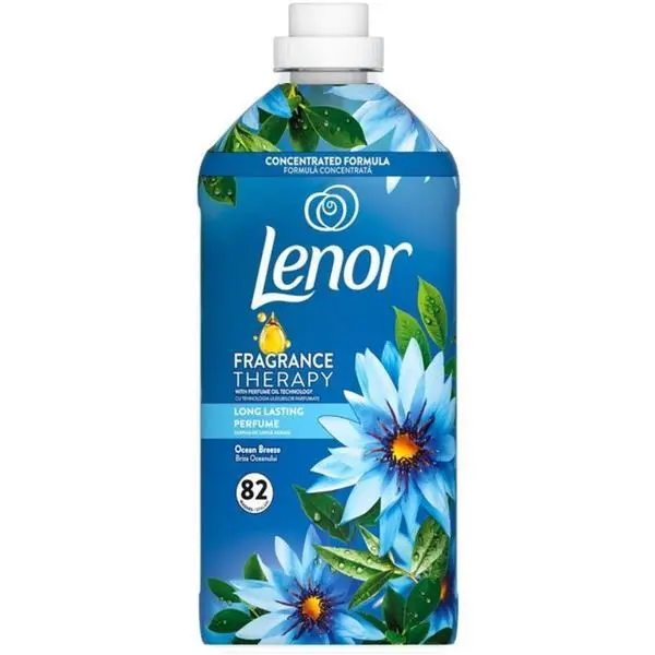 Lenor Омекотител за дрехи Lantern Ocean Breeze - Lenor Fragrance Therapy Ocean Breeze 82 пранета, 1.722 л