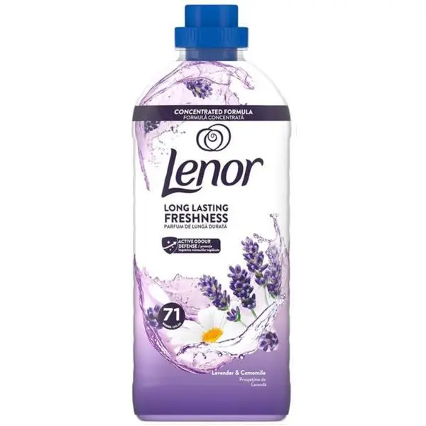 Lenor Омекотител за дрехи Lantern Свежест с лавандула и лайка - Lenor , 71 пранета, 1.491 л