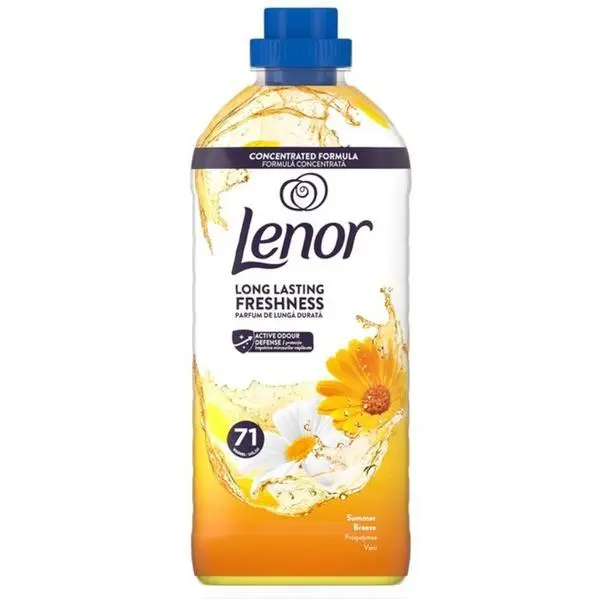 Lenor Омекотител за дрехи Summer Breeze - Lenor Long Lasting Freshness Summer Breeze, 71 пранета, 1.491 л