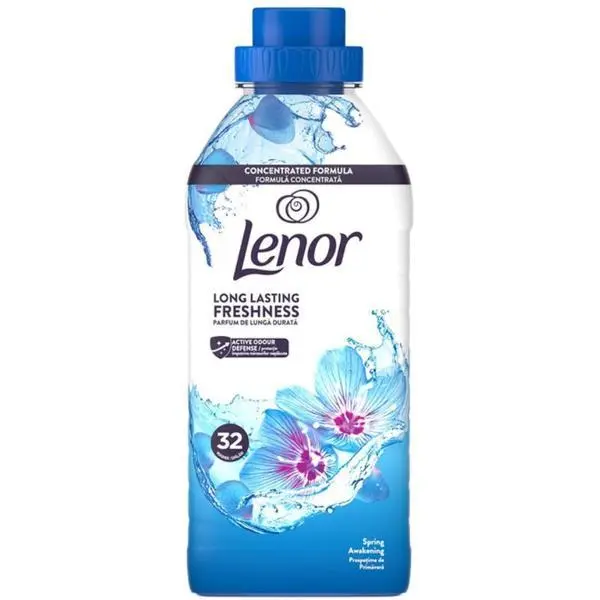 Lenor Омекотител за тъкани &bdquo;Пробуждане на пролетта&ldquo; - Lenor Long Lasting Freshness Spring Awakening, 32 пранета, 0.675 л